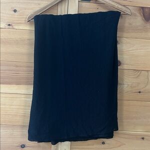 Eileen Fisher Black Linen Women's  Wrap